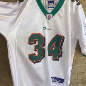 🔥NFL Miami Dolphins Ricky Williams Jersey 🔥